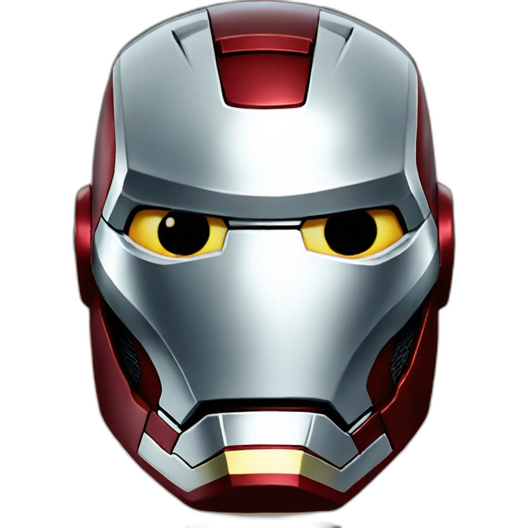 Marvel Ironman head emoji