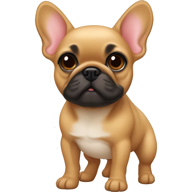 Fawn frenchie  emoji