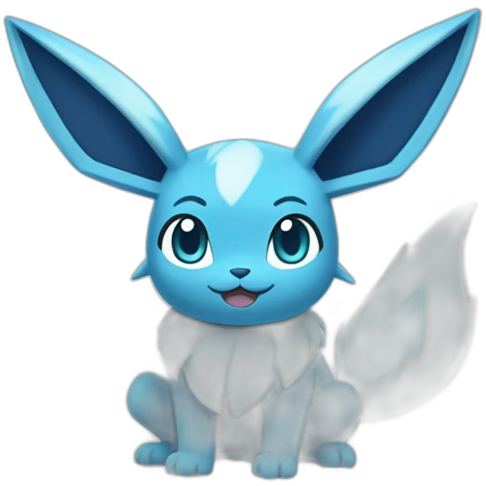 Glaceon pokemon emoji