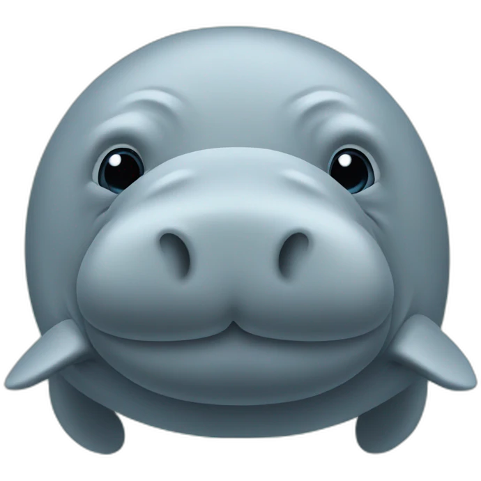 Manatee emoji