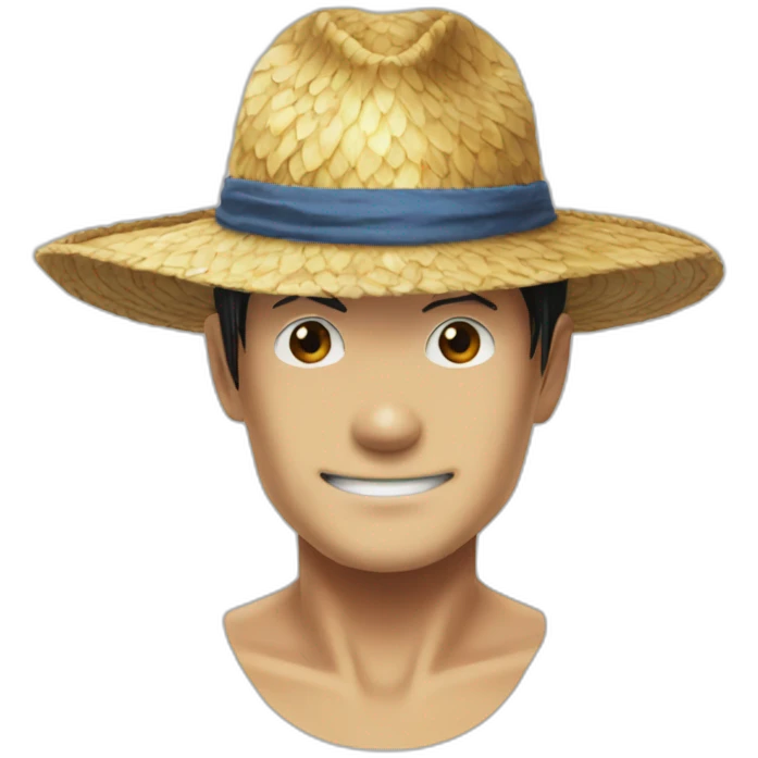 Chapeau de luffy emoji