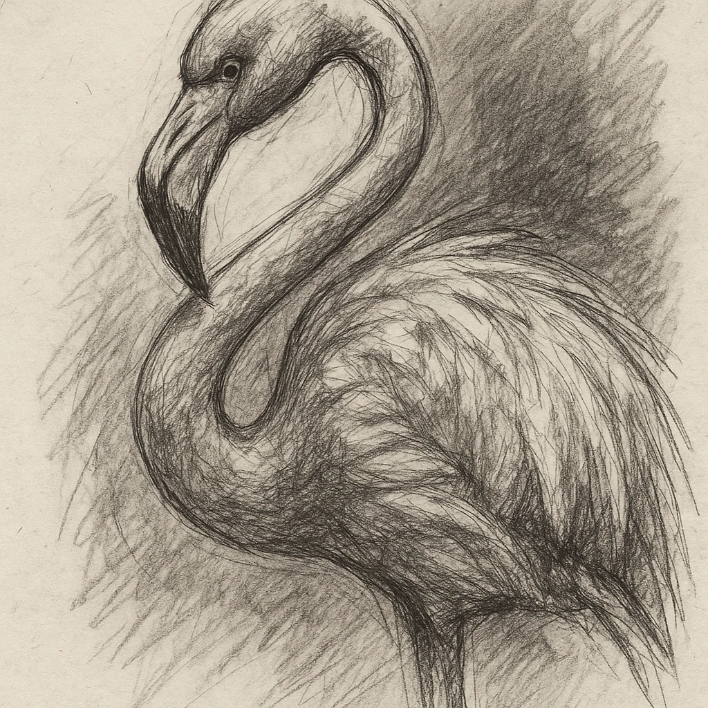 flamingo emoji