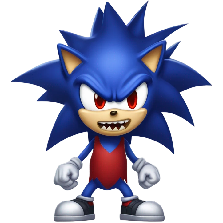 evil sonic emoji