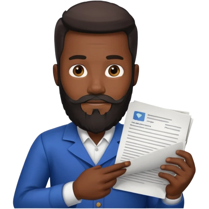 document american id blackman fullbeard emoji