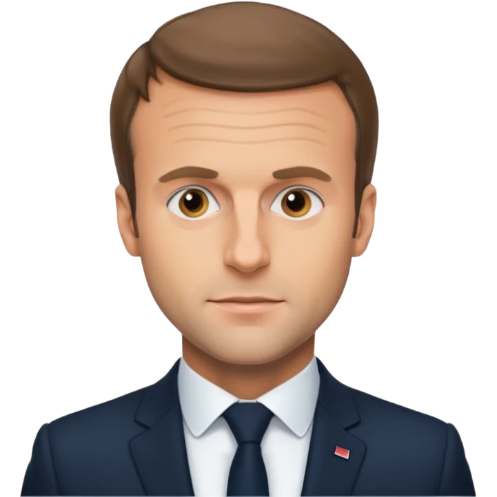 Emmanuel Macron  emoji