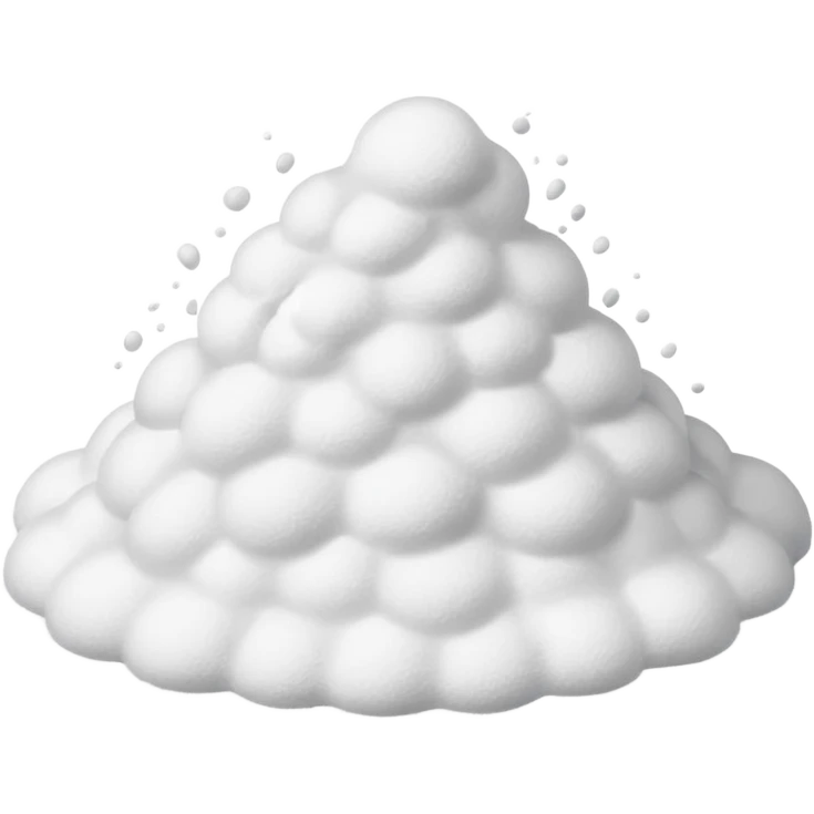 White powder emoji