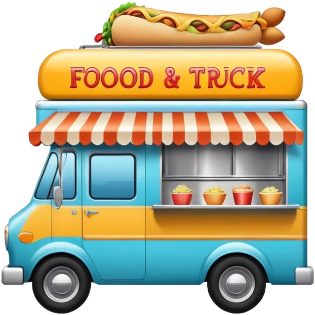 Food truck emoji