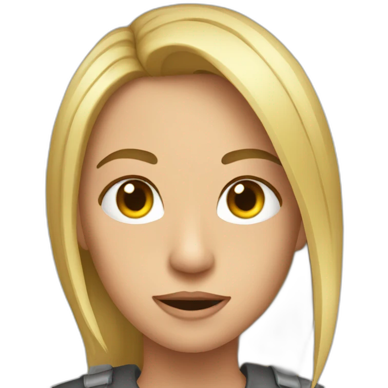 cara con rayo emoji