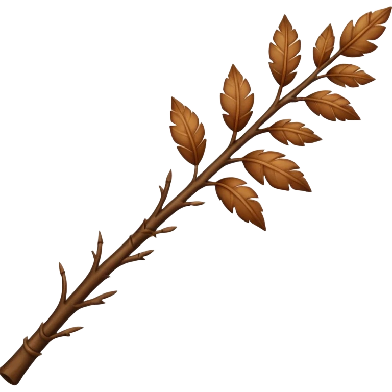 leafy stick emoji