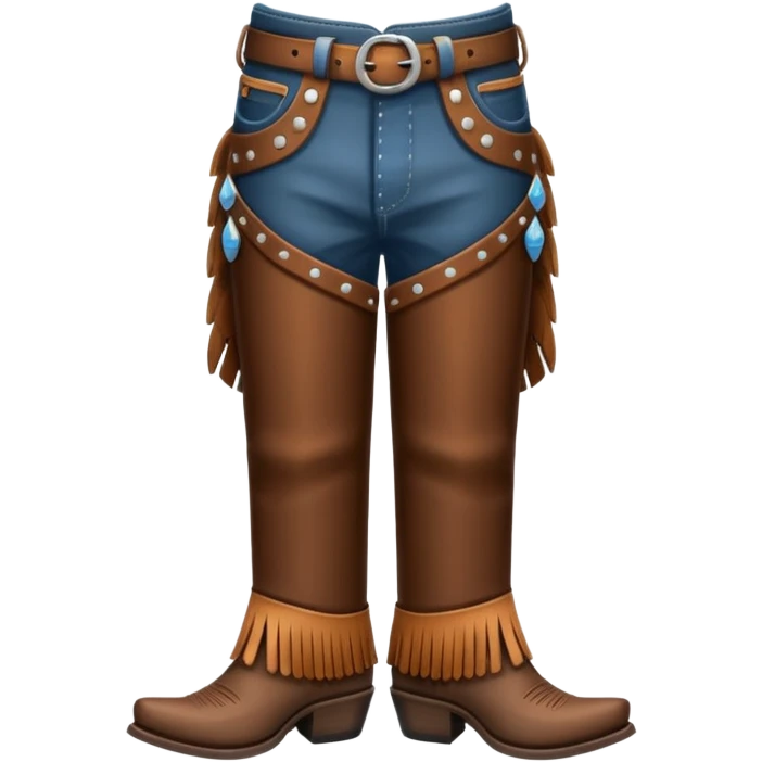 Western chaps emoji
