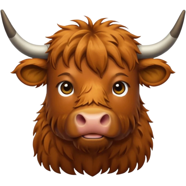 highland cow emoji