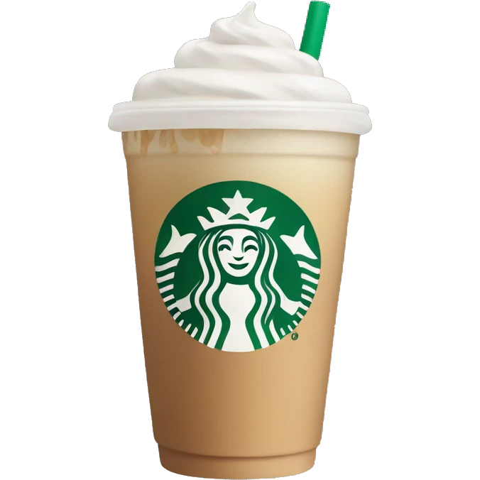 Asthetic Starbucks drink emoji