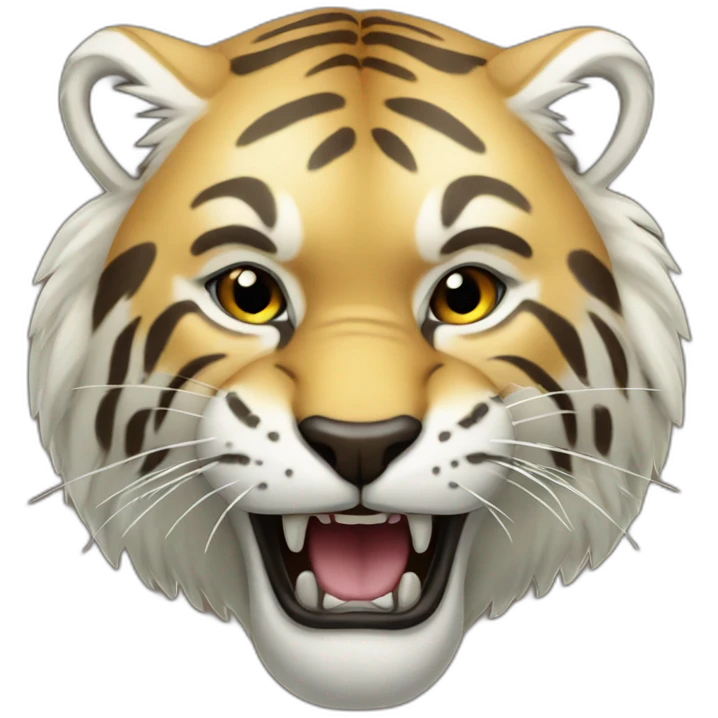 Sabertooth tiger emoji