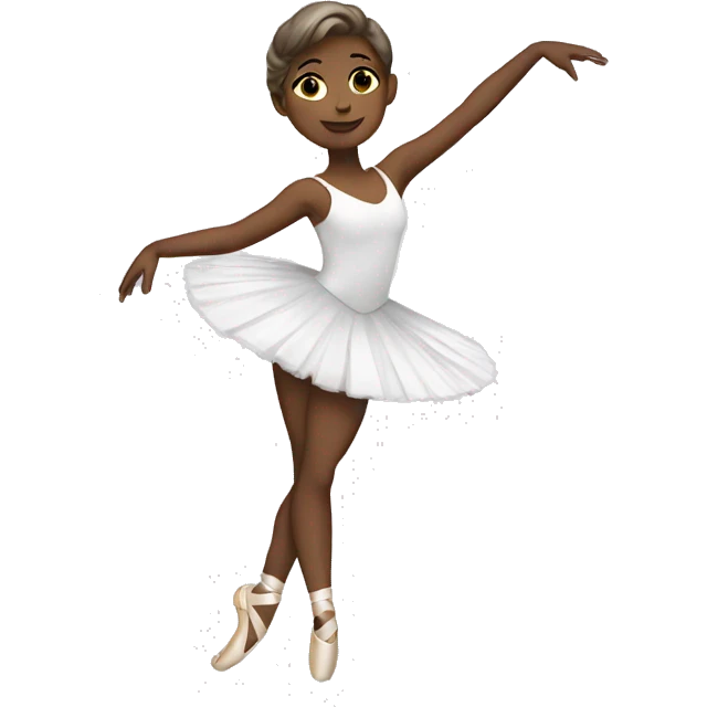ballet white emoji