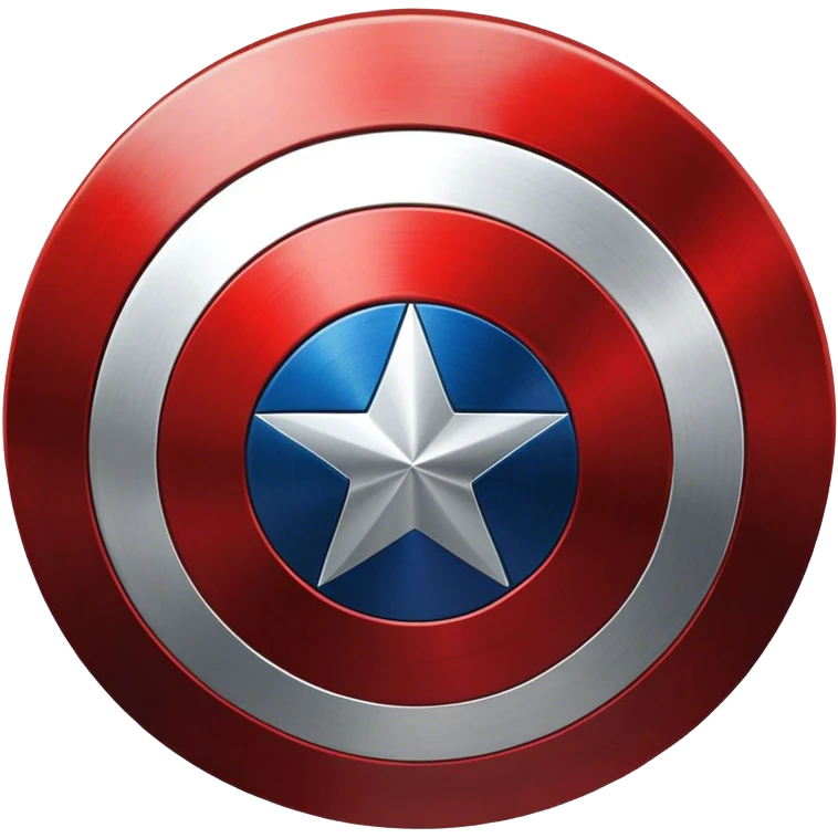 Captain america shield emoji