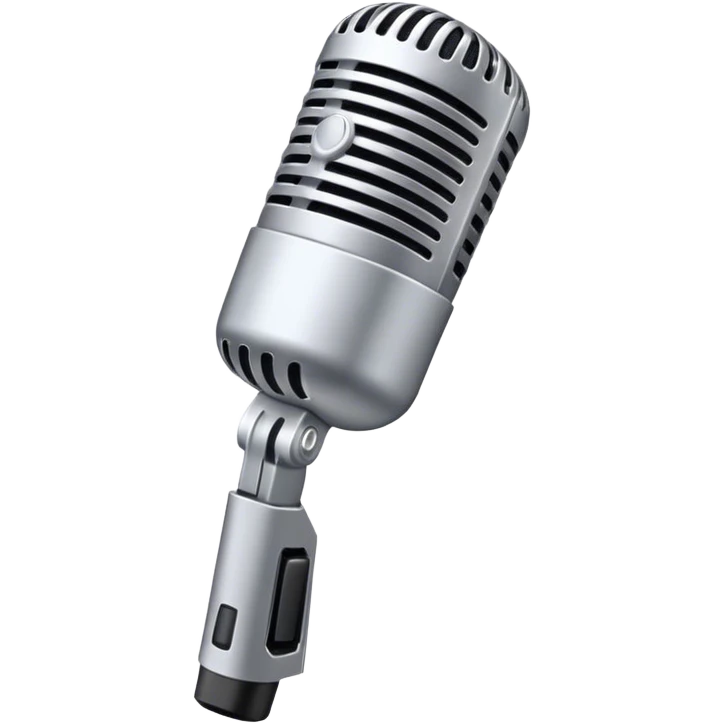 Microphone dropping emoji