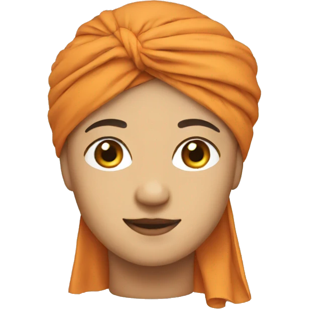 Person wearing turban emoji