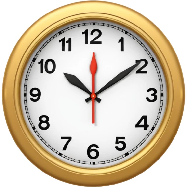 Clock showing 1 o'clock emoji
