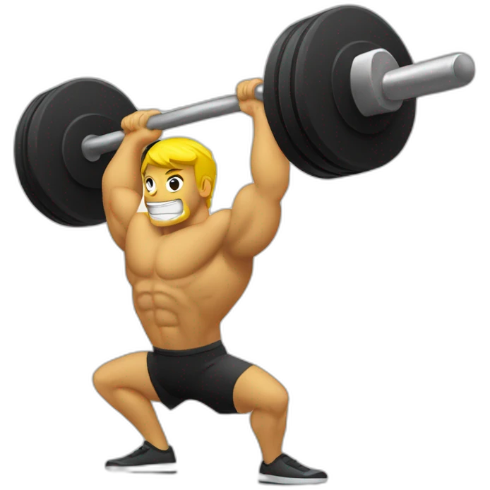sport barbell emoji