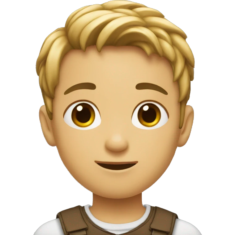 Niño estudioso emoji