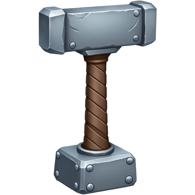 Thor hammer emoji
