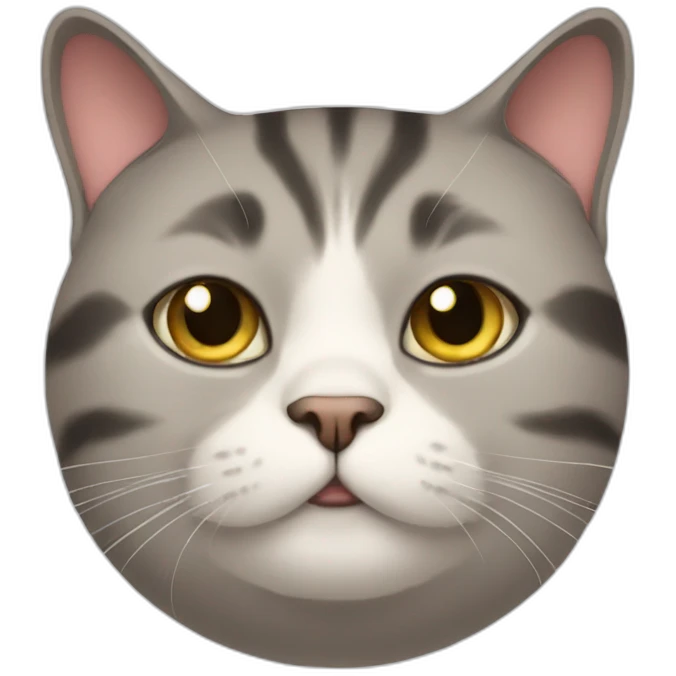 Obese cat emoji