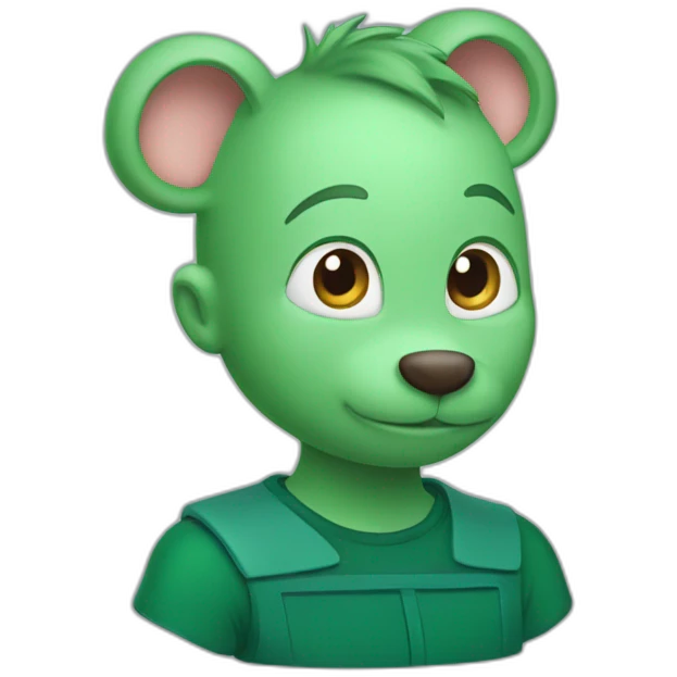 Ma souris vert emoji