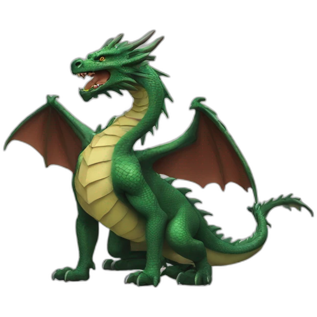 idea in my head = dragon emoji