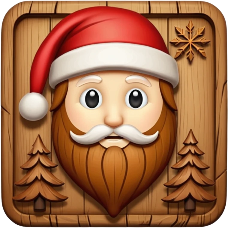 chrismas wood  emoji