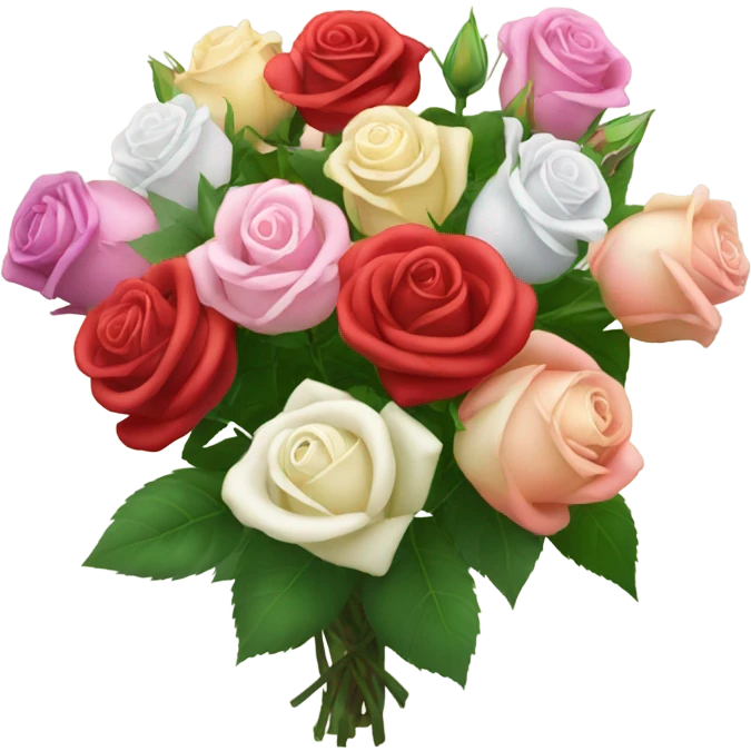 Rose boquet  emoji