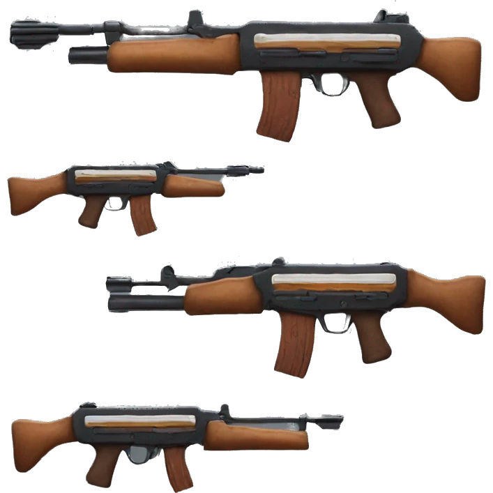 mini uzi fusil emoji