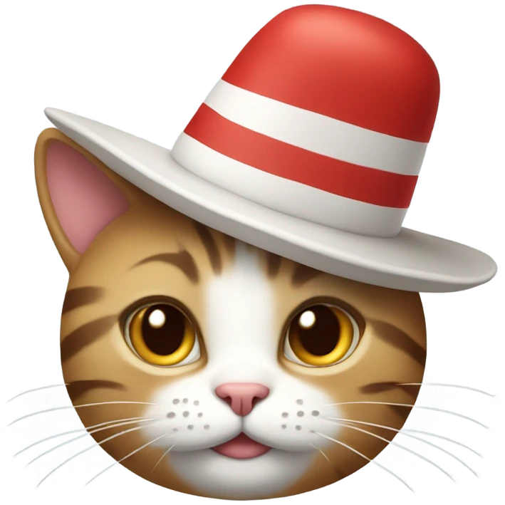 Cat in the hat emoji