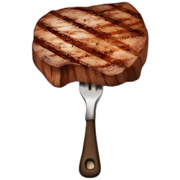 grilled steak emoji