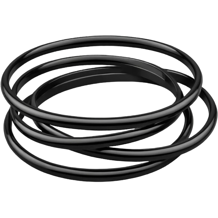 Black Bangles emoji