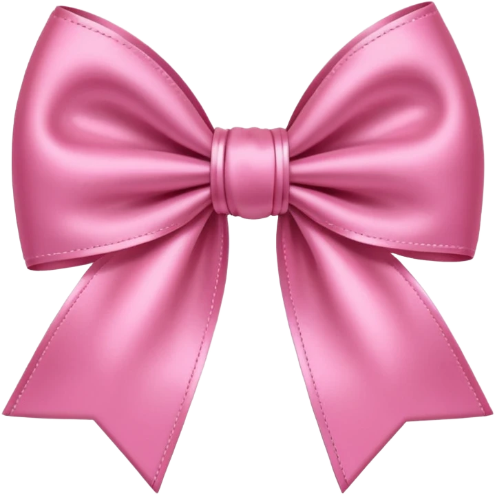 pink bow emoji