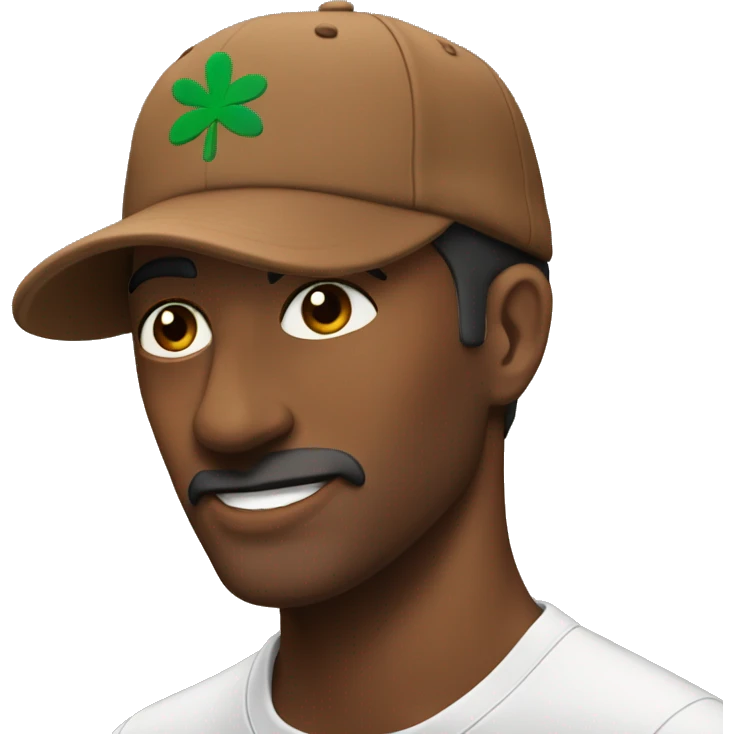 Brown NY dad cap emoji