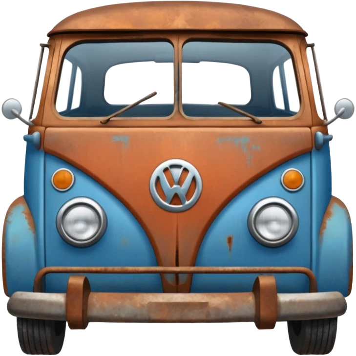 an old wolswagen emoji