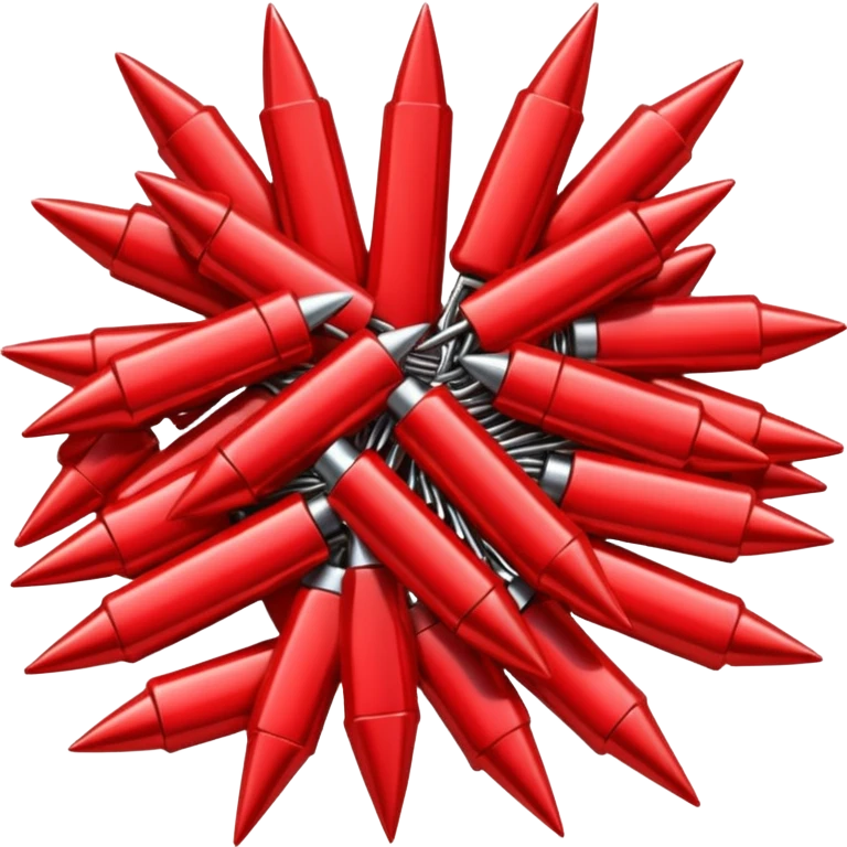 red pins emoji