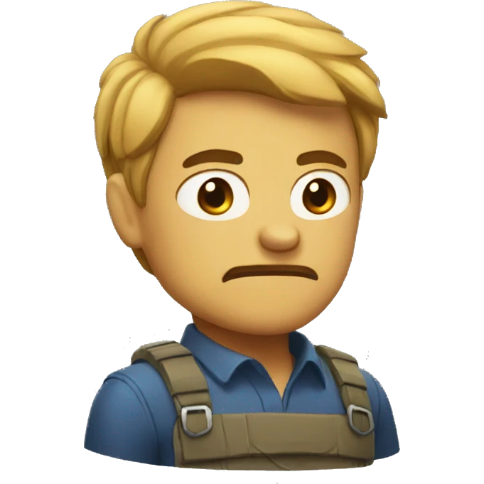 Squinting angrily emoji