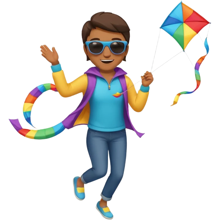 Kite Flying emoji
