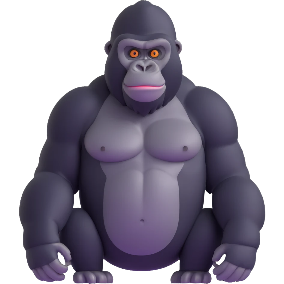 gorilla emoji