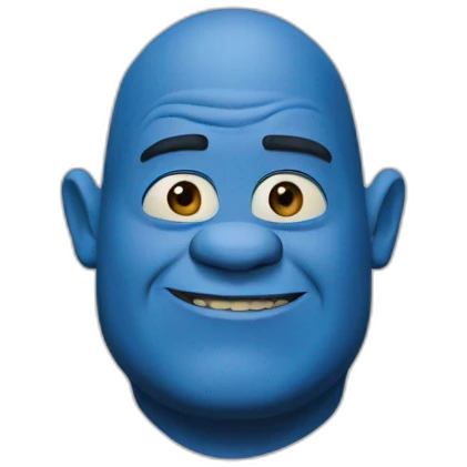 blue-shrek emoji