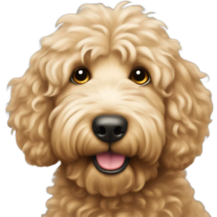 Golden doodle  emoji