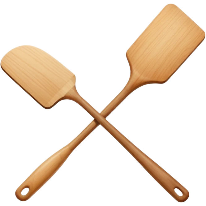Wooden spatula emoji