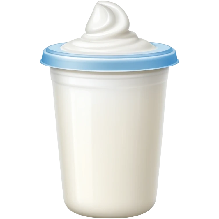 closed yogurt emoji