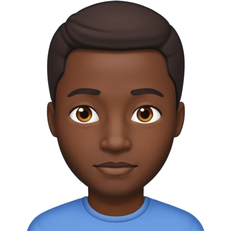 Black man emoji