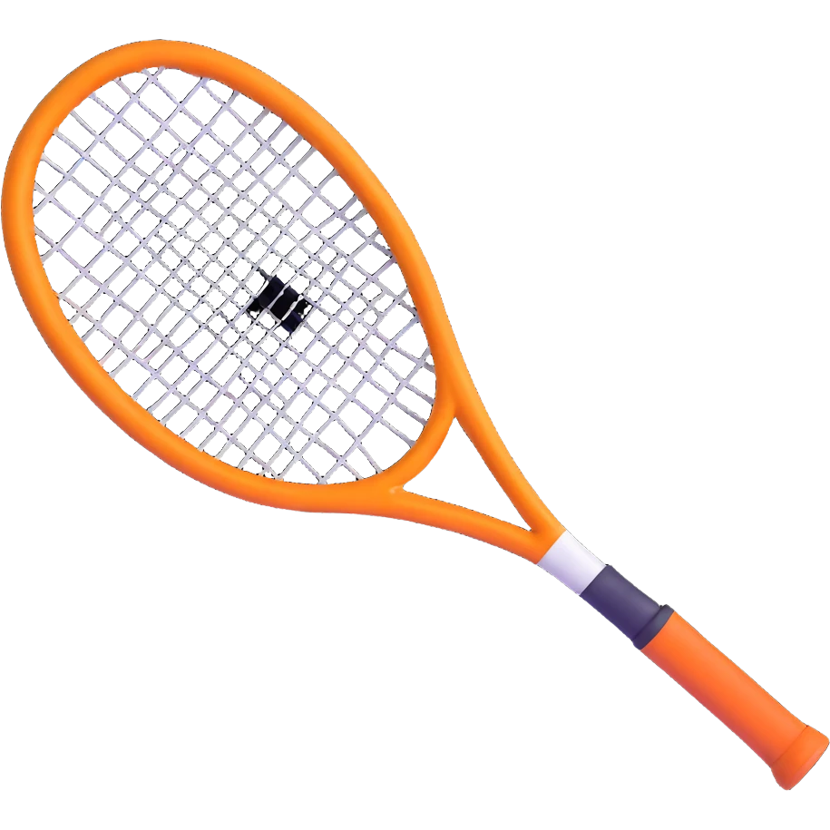 A tennis racket emoji