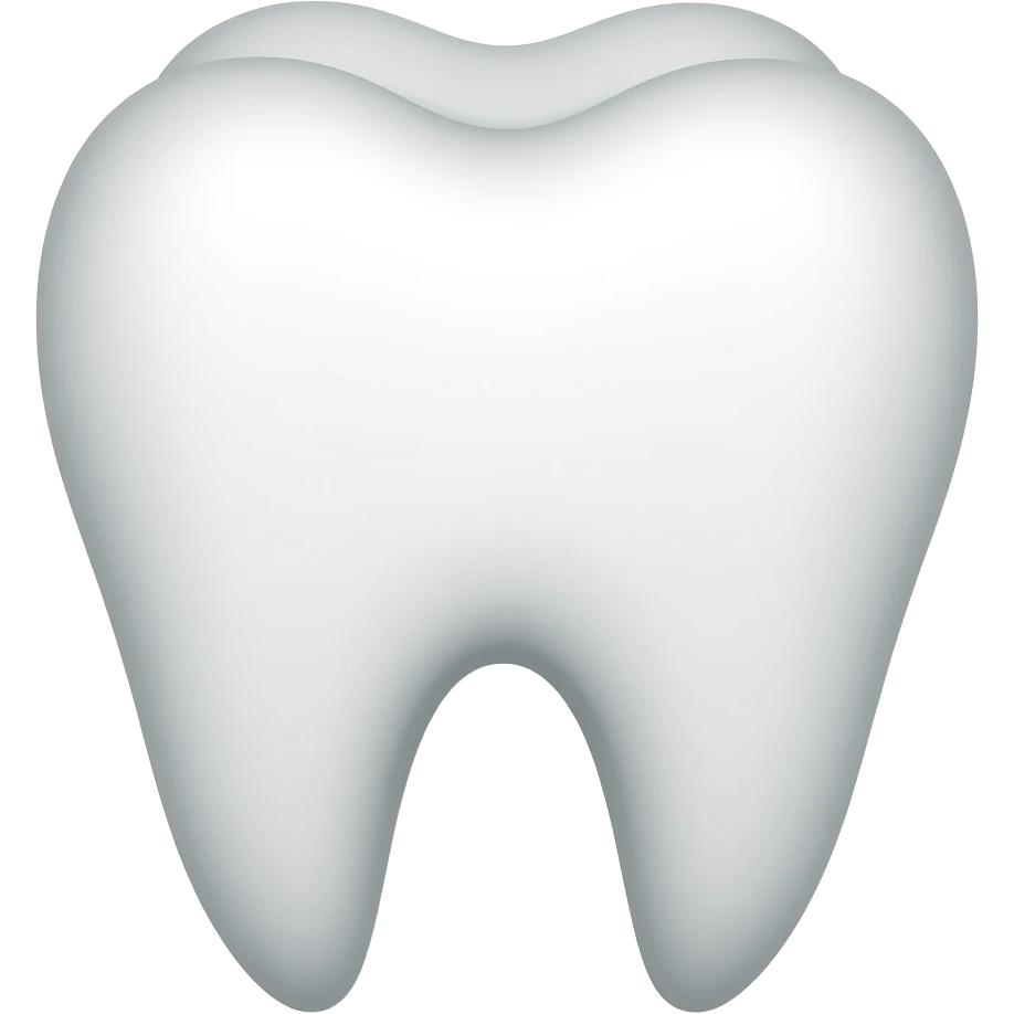 Tooth emoji