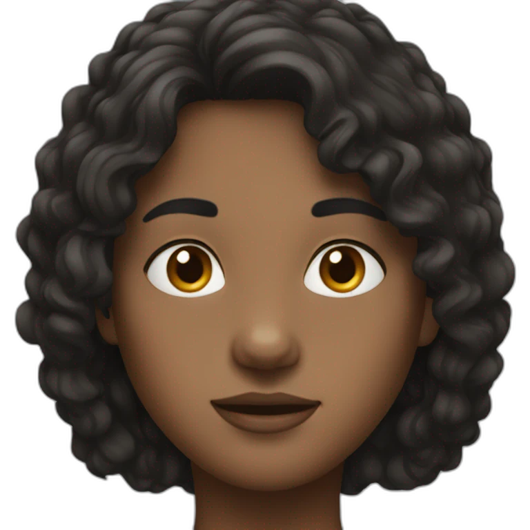 MacBook dark hair emoji