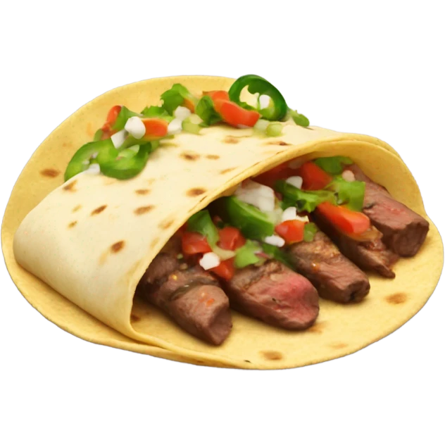 Carne asada tacos  emoji